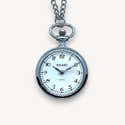 Montre De Poche Vintage à Quartz Avec Chaîne - Dorée, Cadran Grand, Style Rétro Pour Homme Et Femme - 5