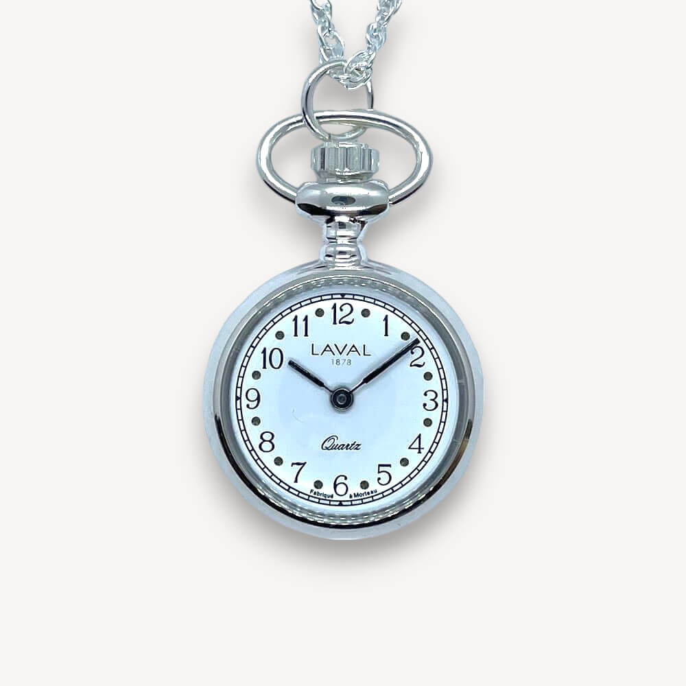 JewelryWe Collier Montre De Poche Homme Femme - Pendentif Vintage Steampunk Bronze Avec Chaîne, Cadeau Élégant