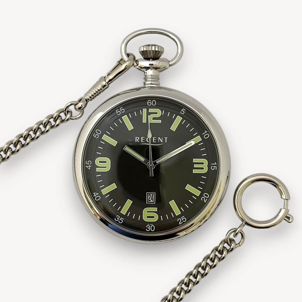 Horlogerie montre gousset boule verre de bureau - Montres & Bijoux