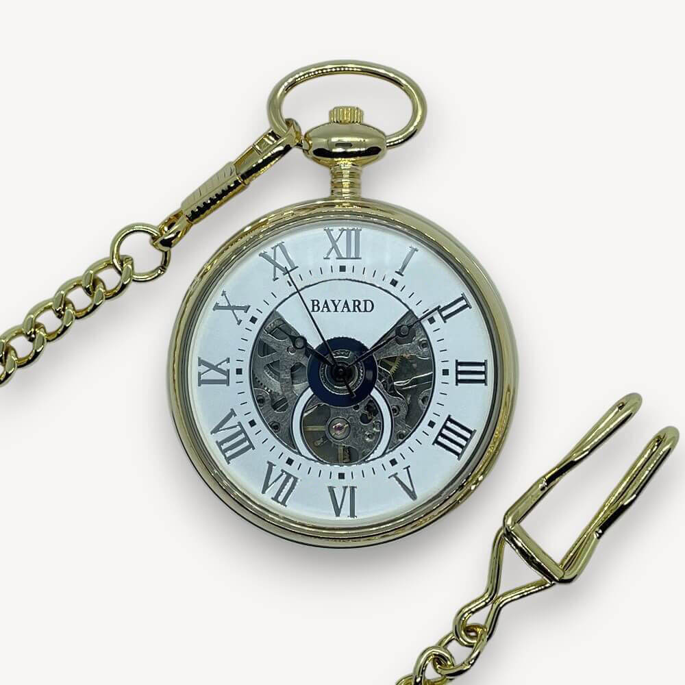 Montre à Gousset Rétractable Infirmière - Quartz Avec Clip - Design Simple - Environ 9x4 Cm - 11